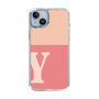 Slim Protection Case［ Original - initial two tone - Y pink ］