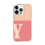 Slim Protection Case［ Original - initial two tone - Y pink ］