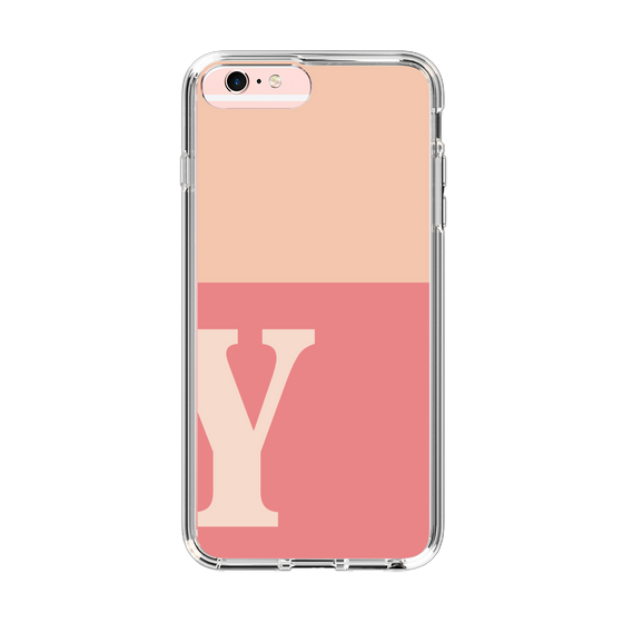 Slim Protection Case［ Original - initial two tone - Y pink ］