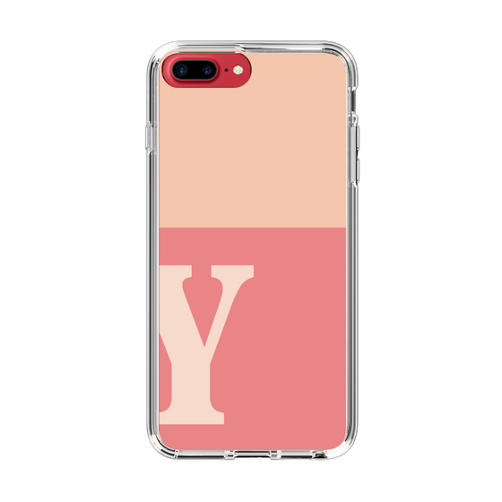 Slim Protection Case［ Original - initial two tone - Y pink ］