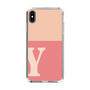 Slim Protection Case［ Original - initial two tone - Y pink ］