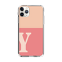 Slim Protection Case［ Original - initial two tone - Y pink ］