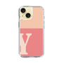 Slim Protection Case［ Original - initial two tone - Y pink ］