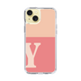 Slim Protection Case［ Original - initial two tone - Y pink ］
