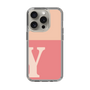 Slim Protection Case［ Original - initial two tone - Y pink ］