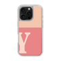 Slim Protection Case［ オリジナル - initial two tone - Y pink ］