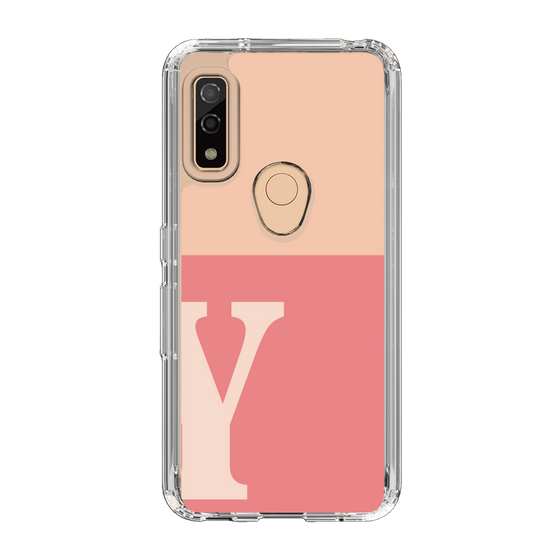 Slim Protection Case［ Original - initial two tone - Y pink ］
