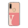 Slim Protection Case［ Original - initial two tone - Y pink ］