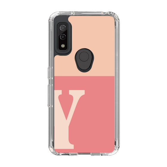 Slim Protection Case［ Original - initial two tone - Y pink ］