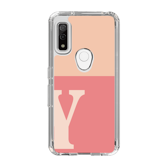 Slim Protection Case［ Original - initial two tone - Y pink ］
