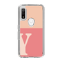 Slim Protection Case［ Original - initial two tone - Y pink ］