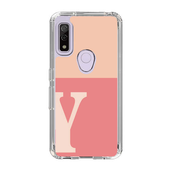 Slim Protection Case［ Original - initial two tone - Y pink ］