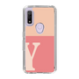 Slim Protection Case［ Original - initial two tone - Y pink ］