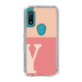 Slim Protection Case［ Original - initial two tone - Y pink ］
