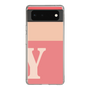 Slim Protection Case［ Original - initial two tone - Y pink ］