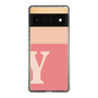 Slim Protection Case［ Original - initial two tone - Y pink ］