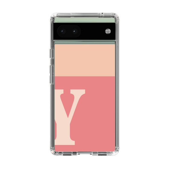 Slim Protection Case［ Original - initial two tone - Y pink ］