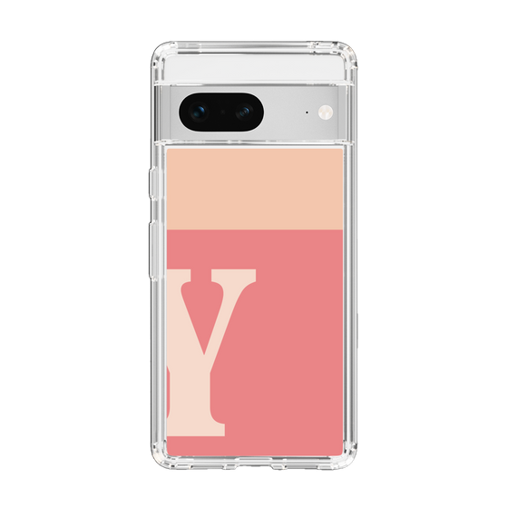 Slim Protection Case［ Original - initial two tone - Y pink ］