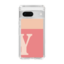 Slim Protection Case［ Original - initial two tone - Y pink ］