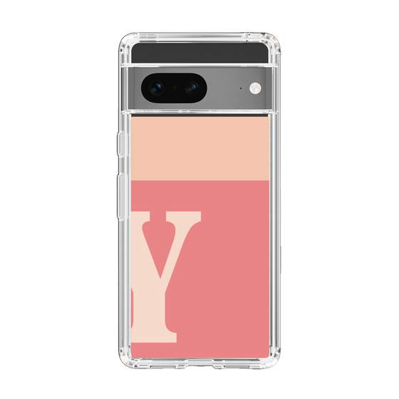 Slim Protection Case［ Original - initial two tone - Y pink ］