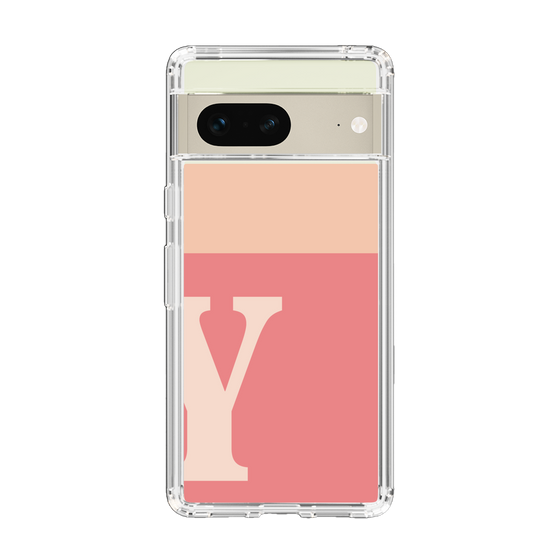Slim Protection Case［ Original - initial two tone - Y pink ］