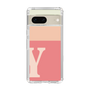 Slim Protection Case［ Original - initial two tone - Y pink ］