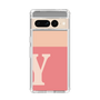 Slim Protection Case［ Original - initial two tone - Y pink ］