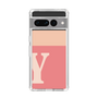 Slim Protection Case［ Original - initial two tone - Y pink ］