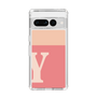 Slim Protection Case［ Original - initial two tone - Y pink ］