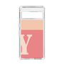 Slim Protection Case［ Original - initial two tone - Y pink ］