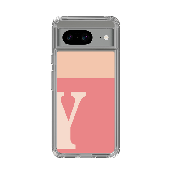 Slim Protection Case［ Original - initial two tone - Y pink ］