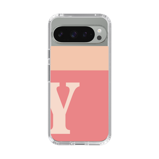 Slim Protection Case［ Original - initial two tone - Y pink ］