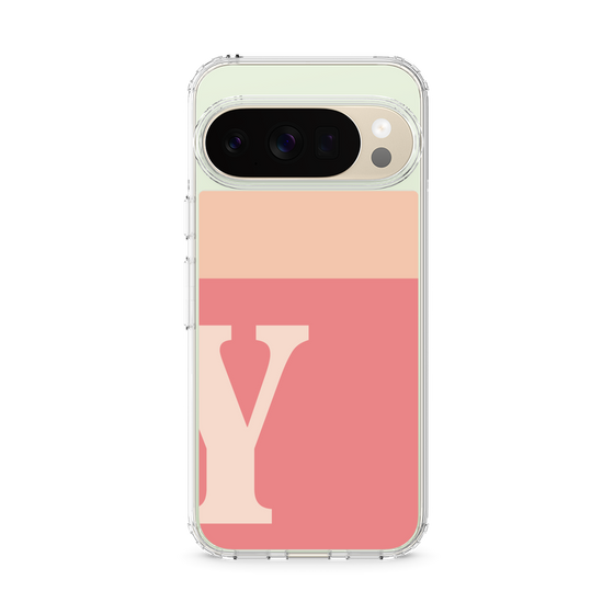Slim Protection Case［ Original - initial two tone - Y pink ］