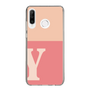 Slim Protection Case［ Original - initial two tone - Y pink ］