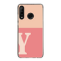 Slim Protection Case［ Original - initial two tone - Y pink ］