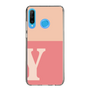 Slim Protection Case［ Original - initial two tone - Y pink ］