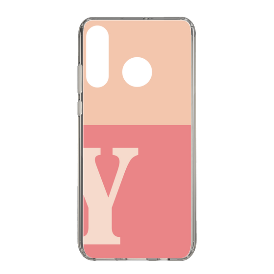 Slim Protection Case［ Original - initial two tone - Y pink ］