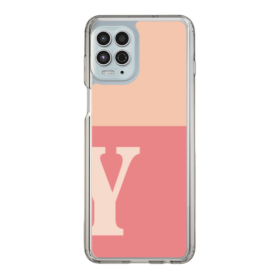 Slim Protection Case［ Original - initial two tone - Y pink ］