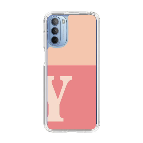 Slim Protection Case［ Original - initial two tone - Y pink ］