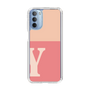 Slim Protection Case［ Original - initial two tone - Y pink ］