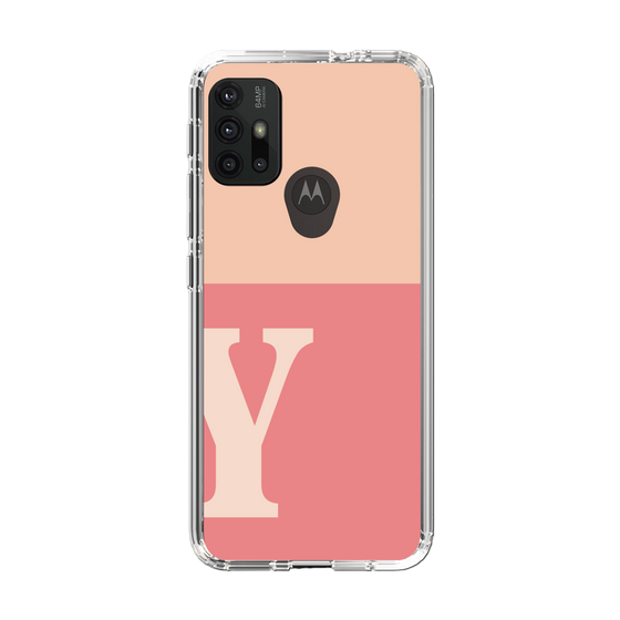 Slim Protection Case［ Original - initial two tone - Y pink ］