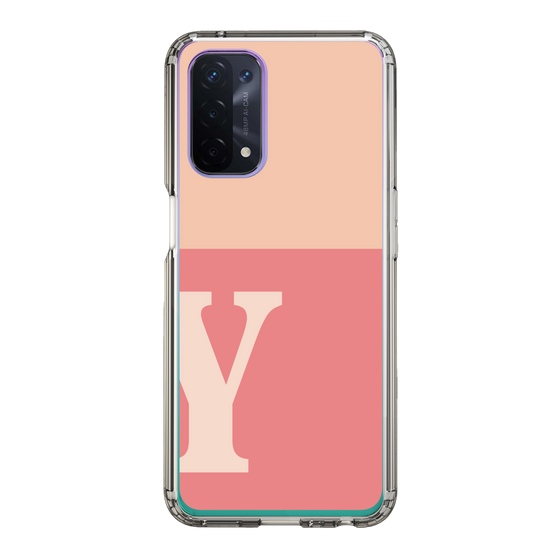 Slim Protection Case［ Original - initial two tone - Y pink ］