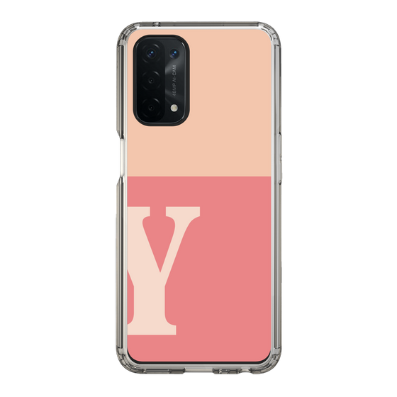Slim Protection Case［ Original - initial two tone - Y pink ］