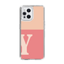 Slim Protection Case［ Original - initial two tone - Y pink ］