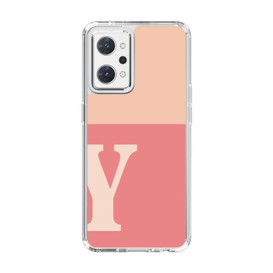 Slim Protection Case［ Original - initial two tone - Y pink ］