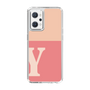Slim Protection Case［ Original - initial two tone - Y pink ］