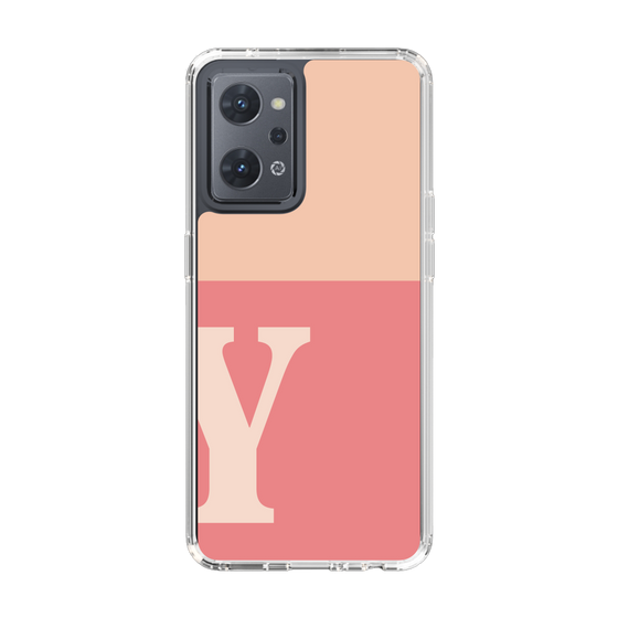 Slim Protection Case［ Original - initial two tone - Y pink ］
