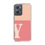 Slim Protection Case［ Original - initial two tone - Y pink ］