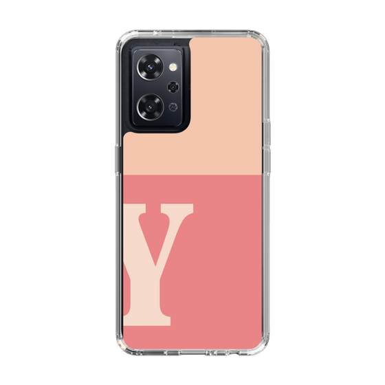 Slim Protection Case［ オリジナル - initial two tone - Y pink ］