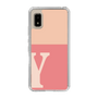 Slim Protection Case［ Original - initial two tone - Y pink ］